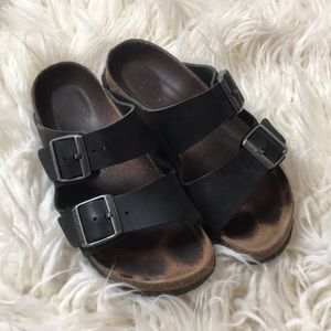 Black Birkenstocks